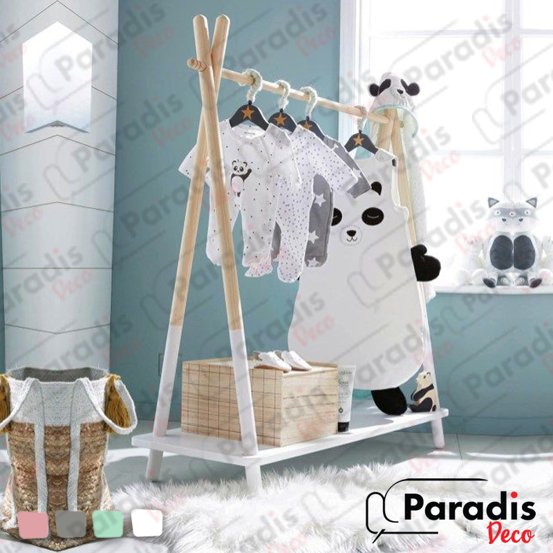 Porte Vetements Contemporain Pour Bebe A Petit Prix Paradis Deco